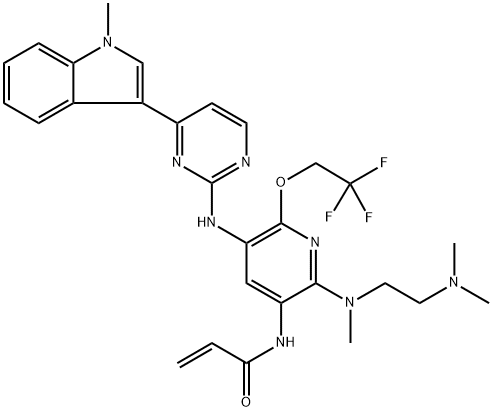 Alflutinib 结构式