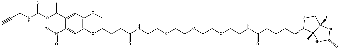 PC BIOTIN-PEG3-ALKYNE 结构式