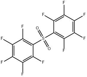 Benzene, 1,1'-sulfonylbis[2,3,4,5,6-pentafluoro- 结构式