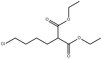 2-(4-氯丁基)丙二酸二乙酯 结构式