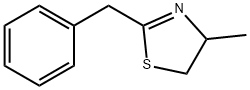 Thiazole, 4,5-dihydro-4-methyl-2-(phenylmethyl)- 结构式