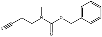 benzyl (2-cyanoethyl)(methyl)carbamate 结构式