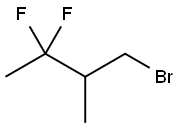 Butane, 1-bromo-3,3-difluoro-2-methyl- 结构式