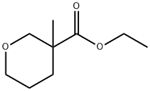 3-甲基-四氢吡喃-3-羧酸乙酯 结构式