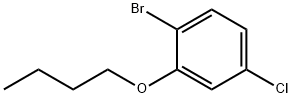 Benzene, 1-bromo-2-butoxy-4-chloro- 结构式