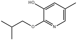 3-Pyridinol, 5-methyl-2-(2-methylpropoxy)- 结构式