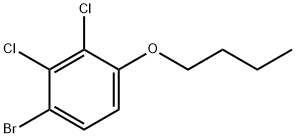 Benzene, 1-bromo-4-butoxy-2,3-dichloro- 结构式