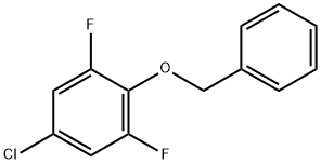 2-(苄氧基)-5-氯-1,3-二氟苯 结构式