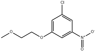 Benzene, 1-chloro-3-(2-methoxyethoxy)-5-nitro- 结构式