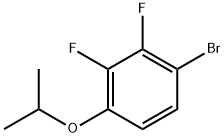 Benzene, 1-bromo-2,3-difluoro-4-(1-methylethoxy)- 结构式