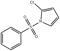 1H-Pyrrole, 2-chloro-1-(phenylsulfonyl)- 结构式