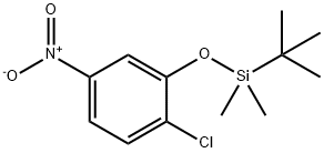 Benzene, 1-chloro-2-[[(1,1-dimethylethyl)dimethylsilyl]oxy]-4-nitro- 结构式