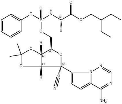 瑞德西韦N-1 结构式