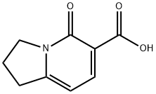 5-氧代-1,2,3,5-四氢吲哚嗪-6-羧酸 结构式
