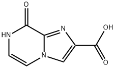 Imidazo[1,2-a]pyrazine-2-carboxylic acid, 7,8-dihydro-8-oxo- 结构式