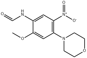 Formamide, N-[2-methoxy-4-(4-morpholinyl)-5-nitrophenyl]- 结构式
