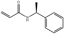 2-Propenamide, N-[(1S)-1-phenylethyl]- 结构式