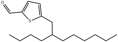 2-Thiophenecarboxaldehyde, 5-(2-butyloctyl)- 结构式