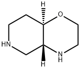 2H-Pyrido[4,3-b]-1,4-oxazine, octahydro-, (4aR,8aR)- 结构式