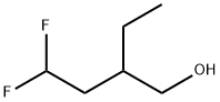 2-乙基-4,4-二氟丁-1-醇 结构式