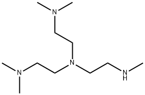 N1-(2-(二甲氨基)乙基)-N2,N2-二甲基-N1-(2-(甲氨基)乙酯)乙烷-1,2-二胺 结构式