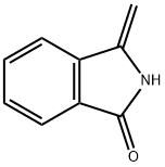 2,3-dihydro-3-methylidene-1H-isoindol-1-one 结构式
