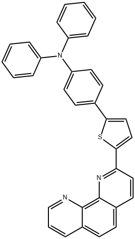 Benzenamine, 4-[5-(1,10-phenanthrolin-2-yl)-2-thienyl]-N,N-diphenyl-