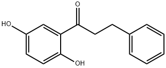 1-Propanone, 1-(2,5-dihydroxyphenyl)-3-phenyl- 结构式