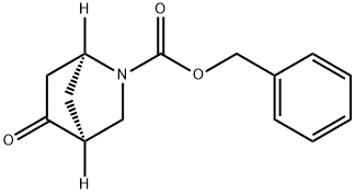 (1S,4S)-5-氧代-2-氮杂双环[2.2.1]庚烷-2-羧酸苄酯 结构式