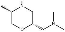 2-Morpholinemethanamine, N,N,5-trimethyl-, (2R,5S)- 结构式