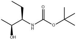tert-butyl N-[(1R,2S)-1-ethyl-2-hydroxy-propyl]carbamate 结构式