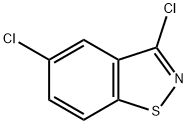 1,2-Benzisothiazole, 3,5-dichloro- 结构式