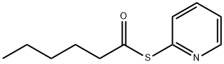 Hexanethioic acid, S-2-pyridinyl ester 结构式