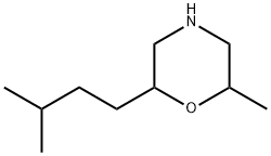 Morpholine,2-methyl-6-(3-methylbutyl)- 结构式