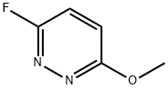 3-氟-6-甲氧基哒嗪 结构式