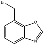 7-(溴甲基)苯并[D]噁唑 结构式