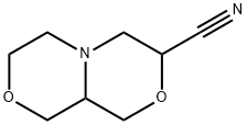 1H-[1,4]Oxazino[3,4-c][1,4]oxazine-3-carbonitrile,hexahydro- 结构式