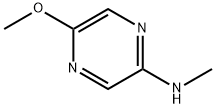 2-Pyrazinamine, 5-methoxy-N-methyl- 结构式