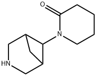 2-Piperidinone, 1-(3-azabicyclo[3.1.1]hept-6-yl)- 结构式