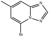 5-溴-7-甲基[1,2,4]三唑[1,5-A]吡啶 结构式