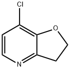 7-氯-2,3-二氢呋喃并[3,2-B]吡啶 结构式