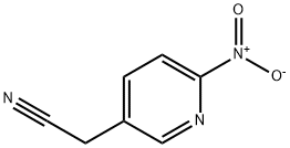 2-(6-Nitropyridin-3-yl)acetonitrile 结构式