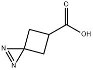 1,2-二氮杂螺[2.3]己-1-烯-5-羧酸 结构式
