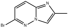 Imidazo[1,2-b]pyridazine, 6-bromo-2-methyl- 结构式