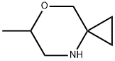 7-Oxa-4-azaspiro[2.5]octane, 6-methyl- 结构式