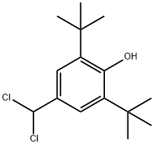 Phenol, 4-(dichloromethyl)-2,6-bis(1,1-dimethylethyl)- 结构式