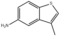 Benzo[b]thiophen-5-amine, 3-methyl- 结构式