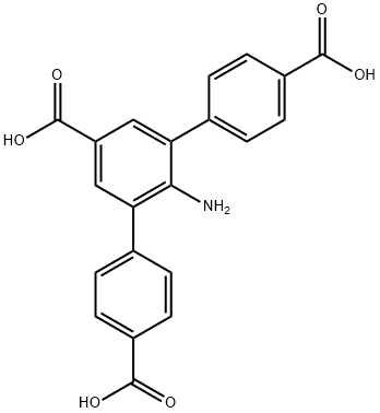 [1,1':3',1''-Terphenyl]-4,4'',5'-tricarboxylic acid, 2'-amino- 结构式