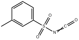 3-methylbenzene-1-sulfonyl isocyanate 结构式