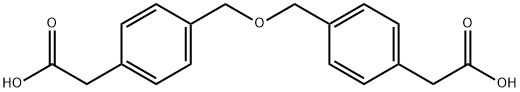 Di(4-carboxymethyl)benzyl ether 结构式